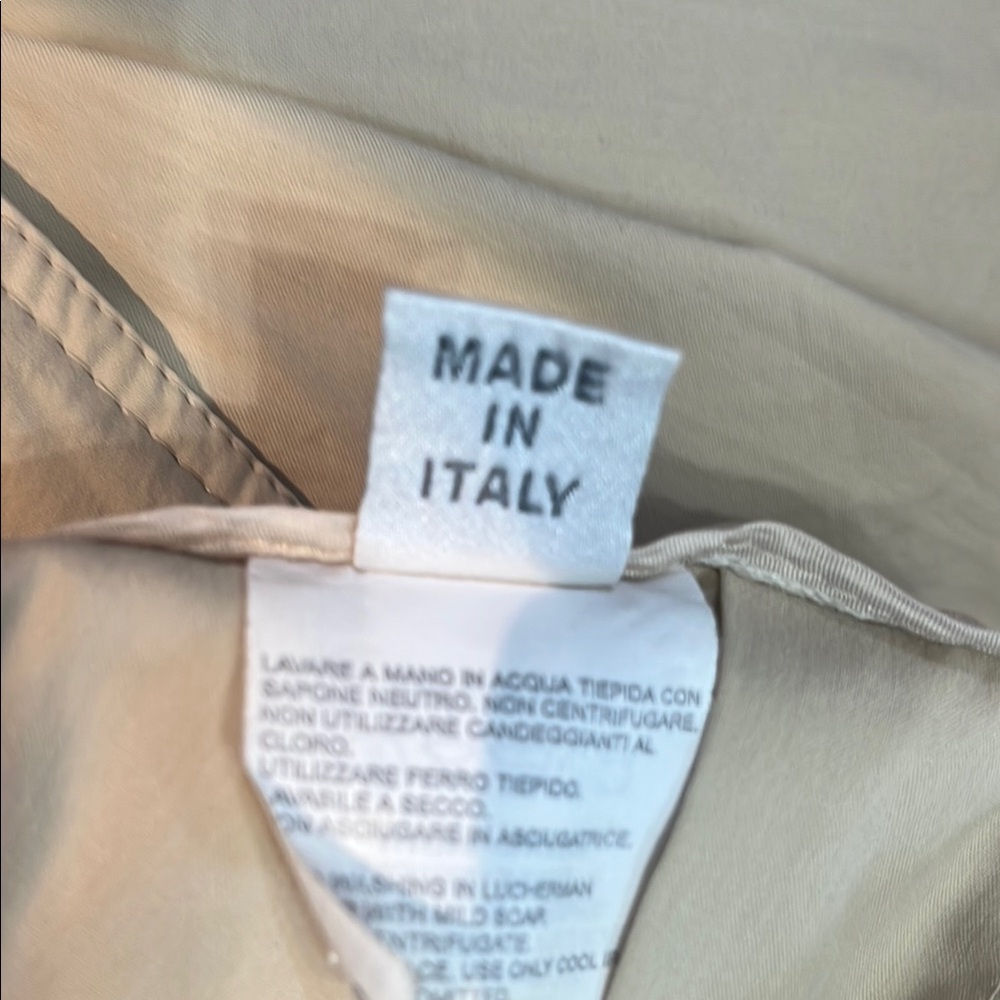 brunello cucinelli Khaki Skirt with Pleats - Made in Italy - Picture 6 of 6
